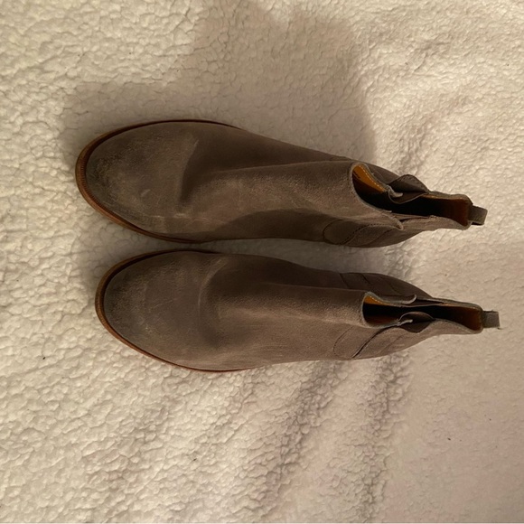 Kork-Ease Velma Brown Suede Leather Chelsea Ankle Boots Size 8.5M - Picture 4 of 10